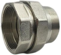 Соединитель американка SantechSystems латунь, Ду40 м/р никель 130-0463
