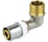 Aquasfera Угольник МП пресс лат Дн32х1х90гр НР 8006-07 130-0703 1