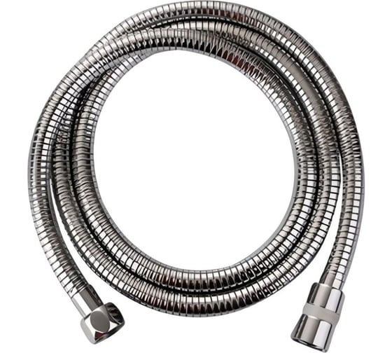 Шланг для душа металлический ViEiR LUX 1/2x1/2 150 см хром блистер с внутренней резьбой VR24150 (V)