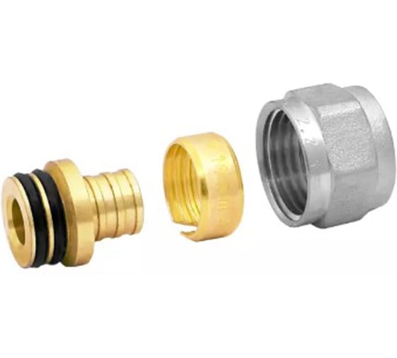 евроконус ViEiR VR111-16B 2 шт 1/2x16x2,2 для коллектора и трубы PEX
