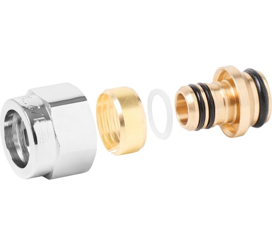 евроконус ViEiR 1/2x16x2,0 2 шт для коллектора FAR и трубы PEX VR111-16A (V)