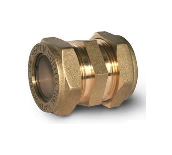 Муфта ViEiR 25x15 латунная для гофрированной нержавеющей трубы VP2515 (V)