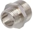 Ниппель-переходник СаМат Плюс 1 1/2"х1 1/4" никель (1 шт) SanT-0169 1