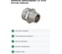 Ниппель-переходник СаМат Плюс 1/2"х3/8" никель (1 шт) SanT-0158 2