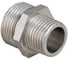 Ниппель-переходник СаМат Плюс 3/4"х 1/2" никель (1 шт) SanT-0160 1