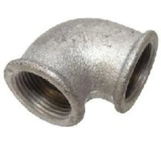 Угольник СаМат Плюс д=50 оц. чугун (1 шт) SanT-0099