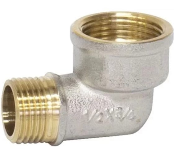 Угольник СаМат Плюс 1/2нар. х 3/4вн. (1 шт) SanT-2145