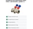 Коллектор с регулируемыми вентилями СаМат Плюс 1х 2 выхода Евроконус 3/4 (1 шт) SanT-1421 2