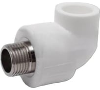 Угольник СаМат Плюс PP-R комб нар рез 20-3/4 (1 шт) SanT-0895