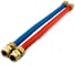 Гибкая подводка STACORT 1,5м 20А с внутренними муфтами 3/4 дюйма оболочка п/э красная TO20-1500G(RED) 6