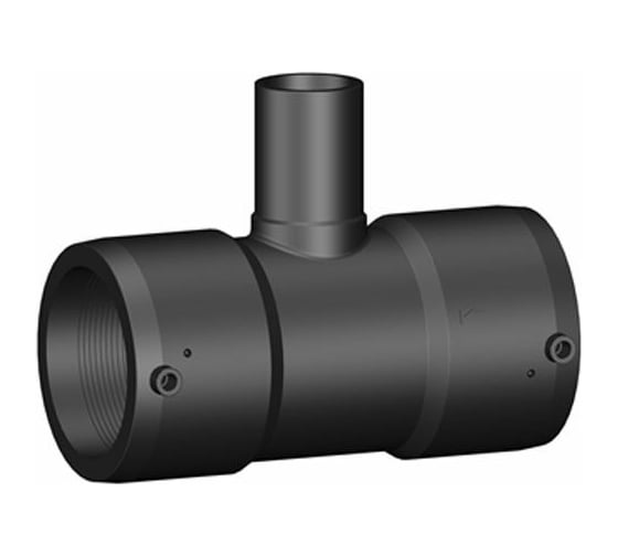 Электросварной редукционный тройник ПЭ 90 градусов EUROSTANDARD d 90-63 SDR11 2122169063 1