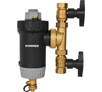 Магнитный сепаратор шлама с щетками поворотный ROMMER ВР 3/4 корпус - композит RFW-0081-002920 PEE9H4A6F127AL