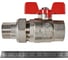 Кран шаровой полнопроходной с американкой STOUT, ВР/НР, ручка бабочка 3/4 (EPDM) SVB-1007-200020 RG00938T5RLEQ2 3