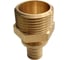 Муфта для PE-X/PE-RT труб РОС аксиальная латунь Дн 20х1 НР (130-1609) R0345048 5