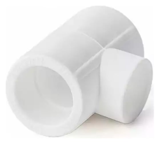 Тройник СаМат Плюс PP-R перех 32-25-32 (6 шт) SanT-0916