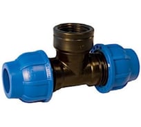 Тройник СаМат Плюс вн/рез 40х1.1/4х40 ПЭ (1 шт) SanT-0409