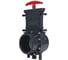 Задвижка шиберная DN.ru PVC-ABS/304-TPV-2W-G-Hт Ду80 Ру1.6 клеевая, с выдвижным штоком, с ручкой D040-11154 1