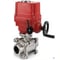 Кран шаровой DN.ru 316-316-PTFE-FP-W-ISO-H WDVF Ду50 Ру40 с электроприводом EX-010 24В D160-90365 1