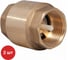 Клапан обратный пружинный с пластиковым седлом Sebmet Duyar DN20 - 3/4 F (комплект 2 шт) TD049001020.2 1