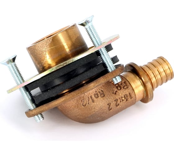 Водорозетка RAUTITAN надвижная-В 16x1/2" бронза, для гипсокартона 28 мм RX+ REHAU 456374