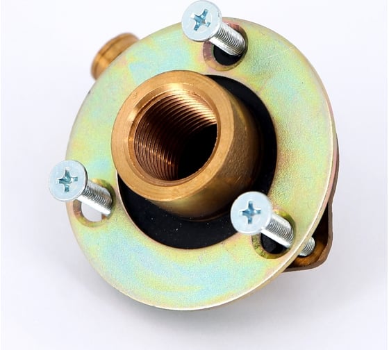 Водорозетка RAUTITAN надвижная-В 16x1/2" бронза, для гипсокартона 28 мм RX+ REHAU 456374