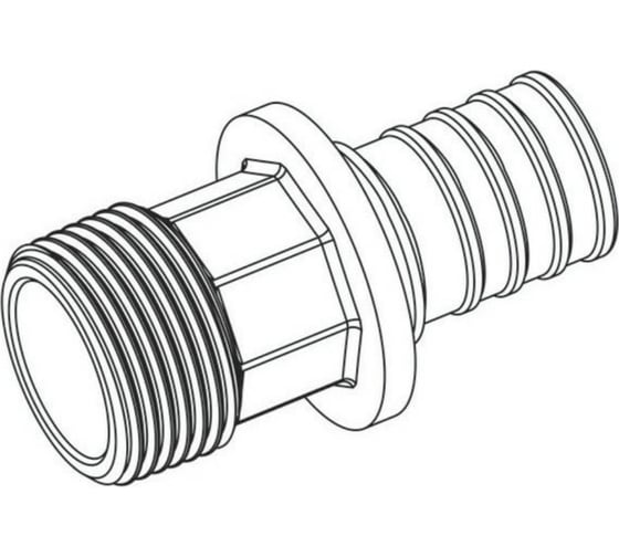Переходник REHAU Н, 20, 3/4", бронза (RX+) 14563151001 456315
