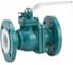 Кран шаровой футерованный DN.ru WCB-WCB-PTFE-Flr-FP-F-H Ду250 Ру16 полнопроходной, фланцевый, с рукояткой D160-90340 1