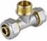 Тройник Aquasfera МП обжимной латунный Дн32х1х32 НР 7014-05 . 130-0556 1
