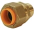 Муфта для газа STACORT труба–наружная резьба 1/2 дюйма SM15-1/2(GAS) 1