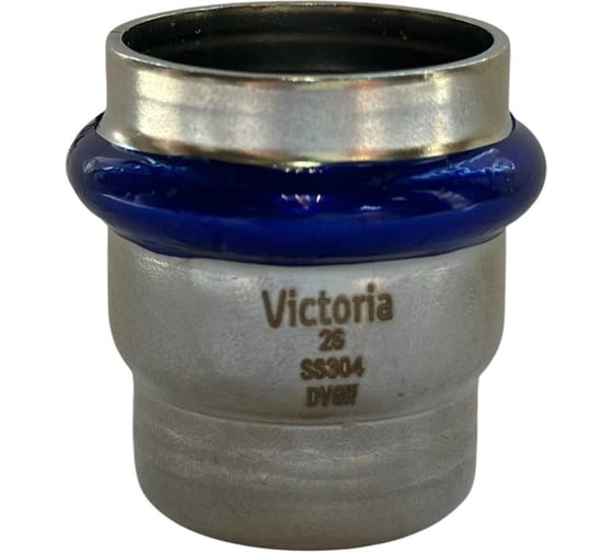 Заглушка пресс из нержавеющей стали Victoria ф15  арт. 58-250