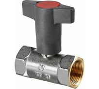 Шаровой кран Oventrop Optibal из никелированной латуни, Ду 32, Rp 1 1/4" 1078710