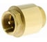 Обратный клапан муфтовый латунный TITAN LOCK сердечник латунь, ВР/ВР 1.1/2 TL1.1/2FCV-B 1