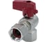 Кран шаровой Millennium ВОДА 1/2" с накидной гайкой угловой Внтр.-Внтр. УТ000047289 4