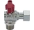 Кран шаровой Millennium ВОДА 1/2" с накидной гайкой угловой Внтр.-Нар. УТ000047286 3