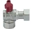 Кран шаровой Millennium ВОДА 3/4" с накидной гайкой угловой Внтр.-Внтр. УТ000047145 3