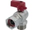 Кран шаровой Millennium ВОДА 3/4" с накидной гайкой угловой Внтр.-Нар. УТ000047287 2