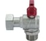 Кран шаровой Millennium ВОДА 3/4" с накидной гайкой угловой Внтр.-Нар. УТ000047287 1