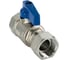 Кран шаровой Millennium ВОДА 3/4"с накидной гайкой прямой Внтр.-Внтр. УТ000047290 5