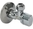Кран шаровой Millennium ВОДА угловой с цангой 1/2" х 3/8" Нар. УТ000045645 3