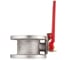 Кран шаровый для бензовоза TITAN LOCK круглый фланец, алюм., DN100, TL400BVRF-AL 1