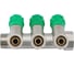Коллектор SMT 3/4x16x3 с кр., 3 выхода НИКЕЛЬ 1871NY051603 3