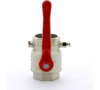 Шаровой кран ITAP ВВ 2 с заглушкой 1/4 и дренажным вентилем, ручка 115