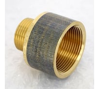 Переходник Viega круглый, НВ 1"х1 1/2", бронза 650858