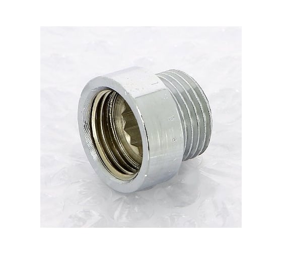 Удлинитель Viega НВ 1/2"х10, хромированная бронза 447151