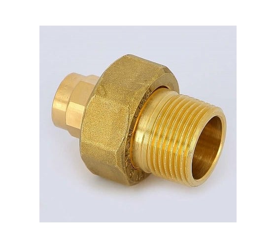 Разъемное соединение Viega пайка-Н 15х3/4", с коническим уплотнением 122959