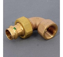 Разъемное соединение Viega пайка-В 18х3/4", угловое 216962
