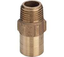 Муфта-вставка Viega Н-пайка 42х1 1/2", бронза, коническая резьба 142841