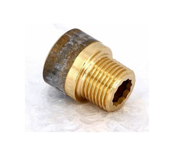 Удлинитель Viega НВ 1/2"х17.5, бронза 354961