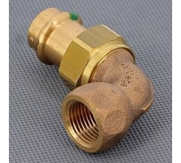 Разъемное соединение Viega пайка-В 18х1/2", угловое 119461