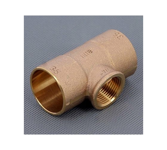 Тройник Viega В-пайка 35х3/4" 123390